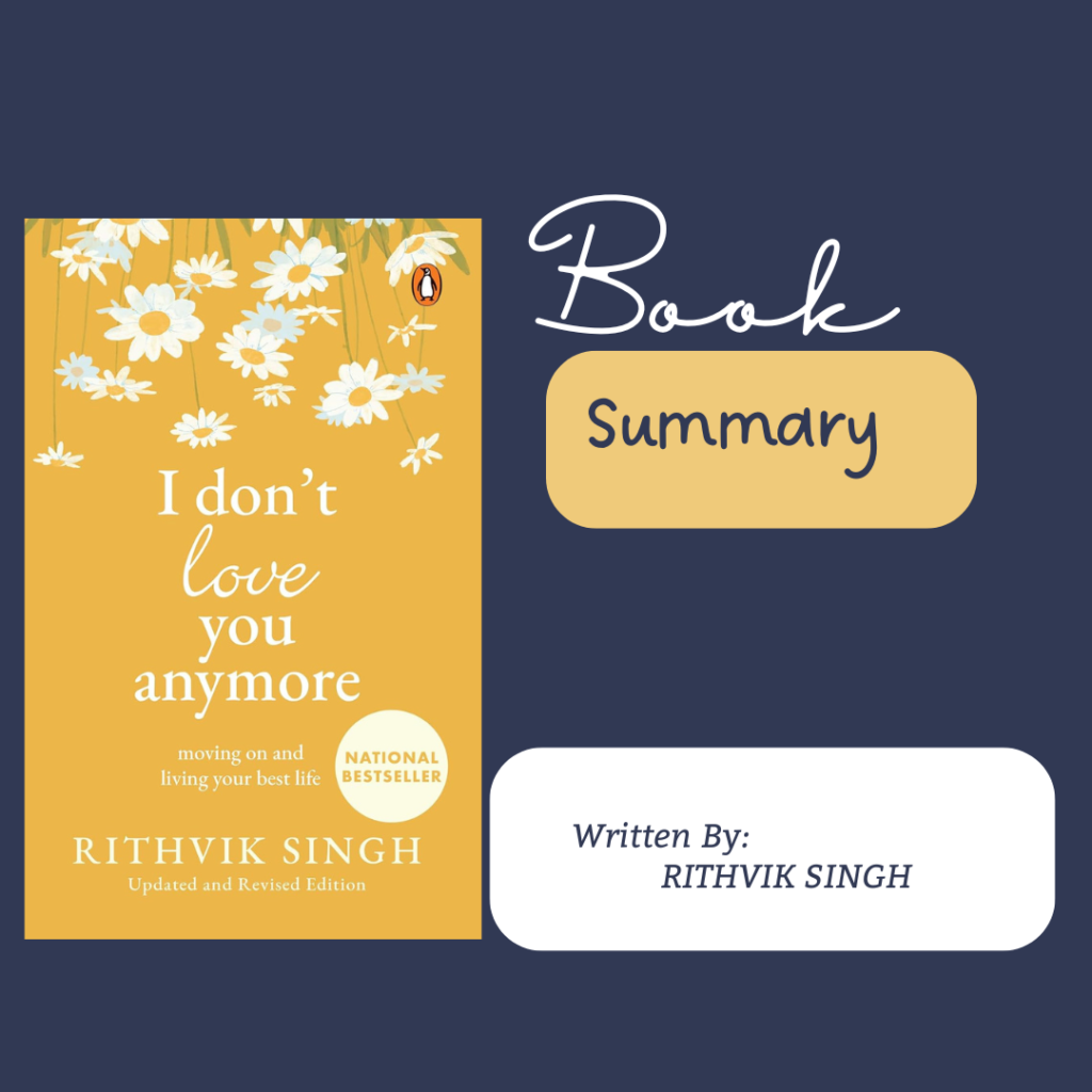 I Don’t Love You Anymore Book Summary The Book Summary